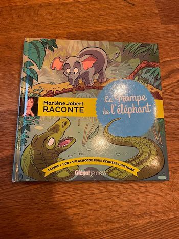 Livre avec son CD Marlène Jobert raconte Le triomphe de l’éléphant