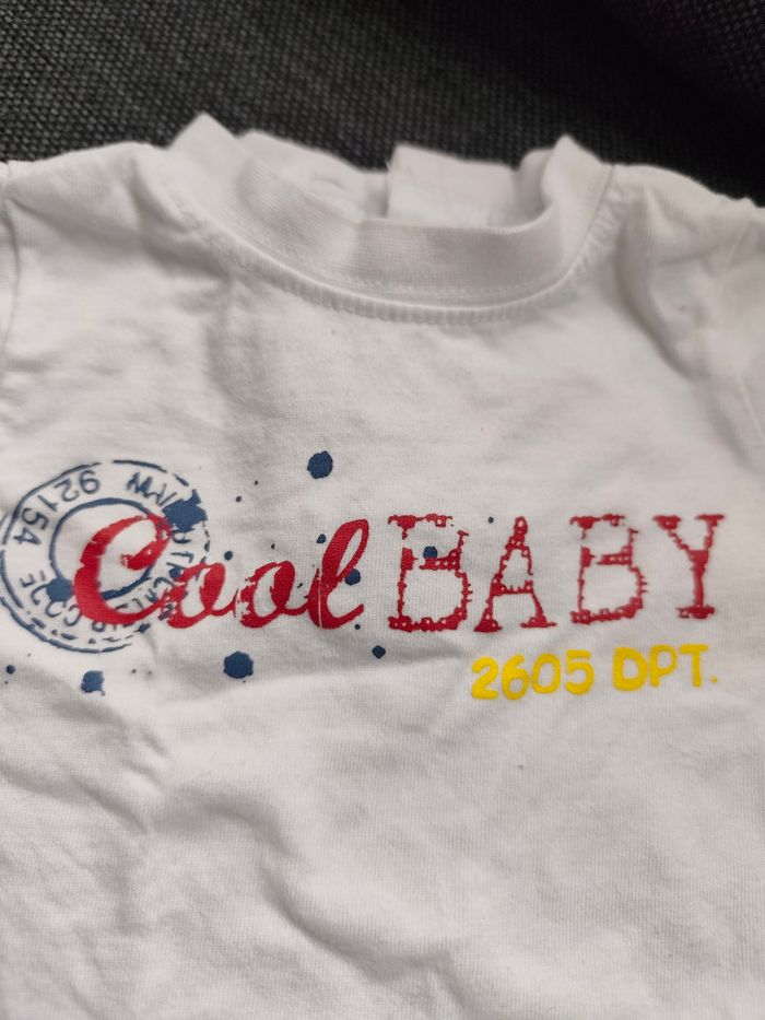 Lots 2 tee shirt bébé garçon - photo numéro 3