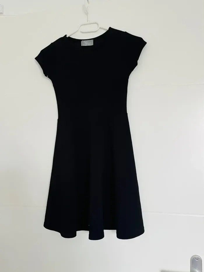 Robe noir fille été 10 ans - photo numéro 2