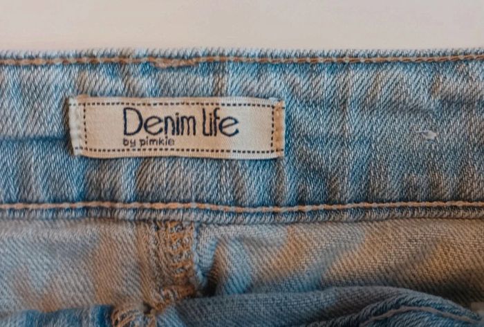 Jupe en jean Pimkie taille 42 en très bon état - photo numéro 3