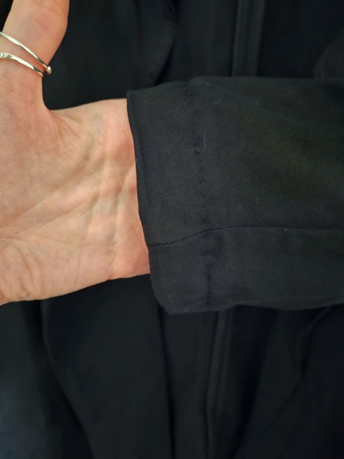 Veste légère ceinturée noire H&M - photo numéro 8