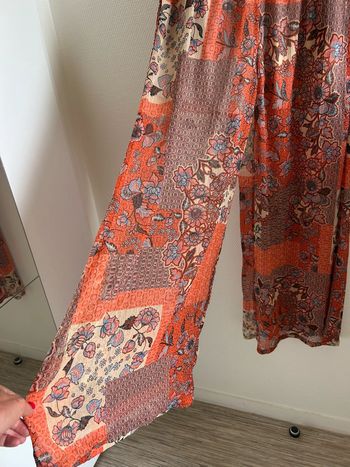 Pantalon bohème voile imprimé Promod