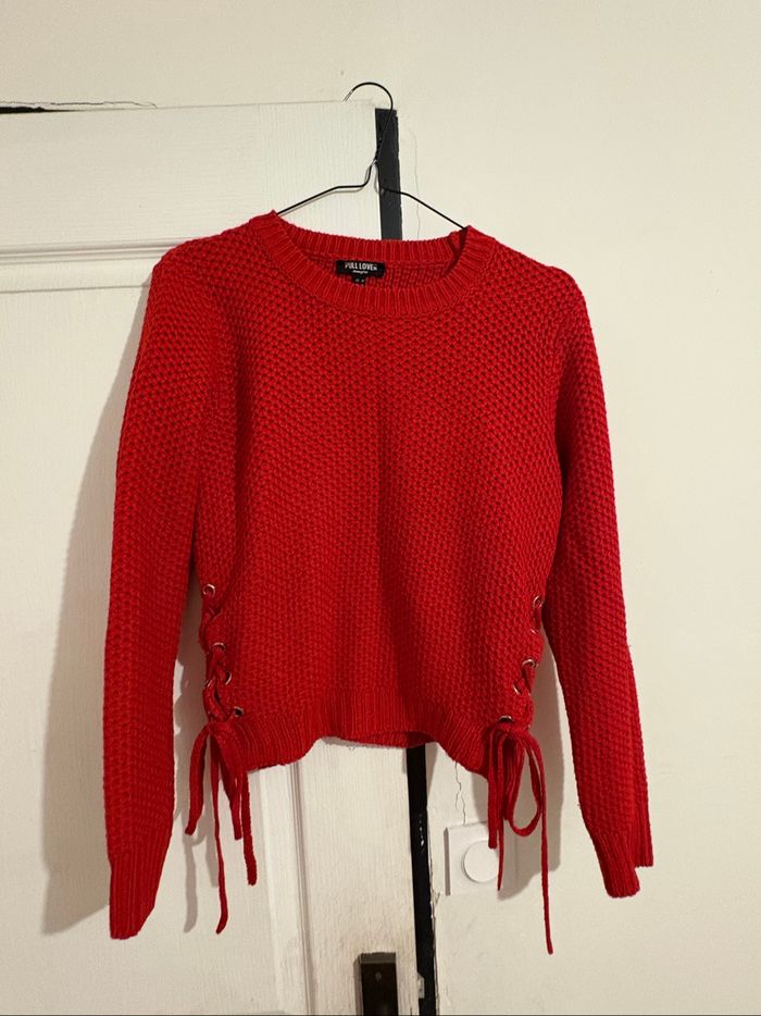 Pull rouge