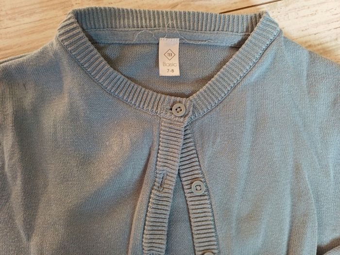 Gilet  blru ciel 7 ans - photo numéro 2