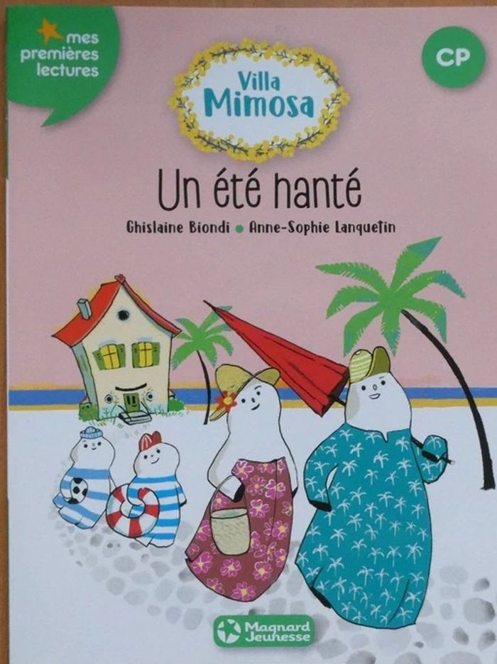"Un été hanté" livre niveau CP