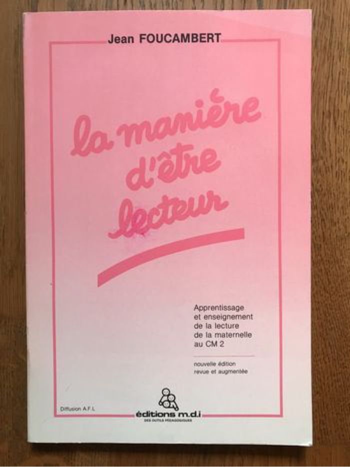 La manière d’être lecteur - Jean Foucambert