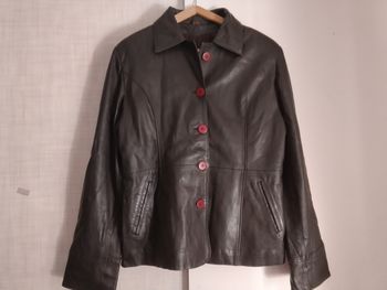 Veste en cuir