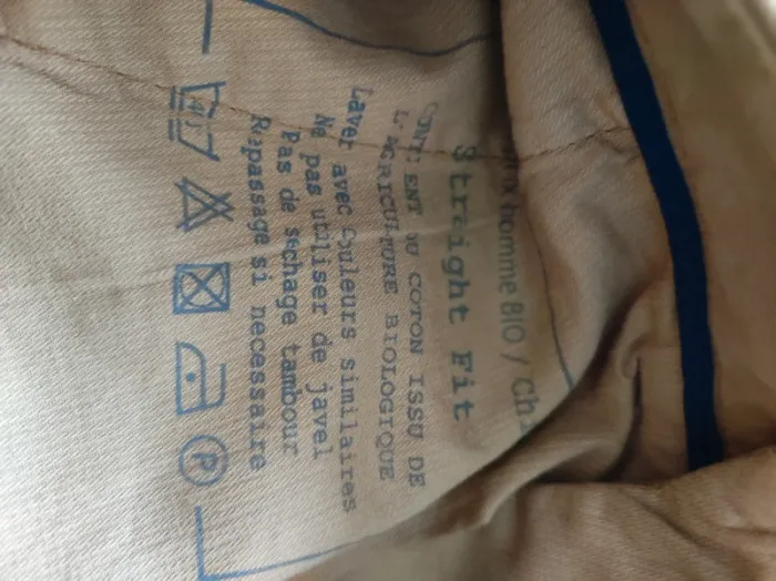 Chino taille M camel - photo numéro 4