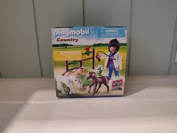 Playmobil 9207 Vétérinaire avec poulains