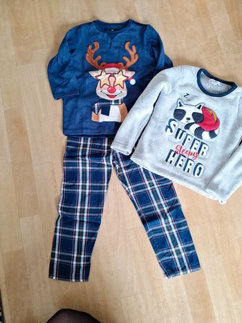 Pyjama chaud taille 7 ans