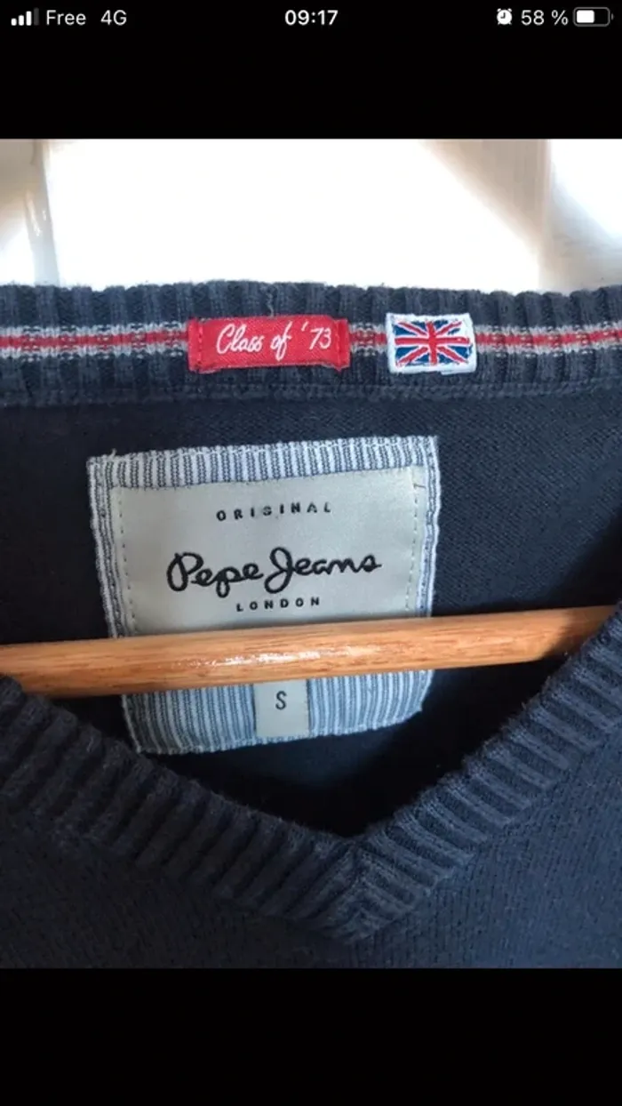 Pull pepe jeans taille S - photo numéro 2