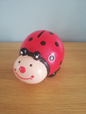 Tirelire Coccinelle