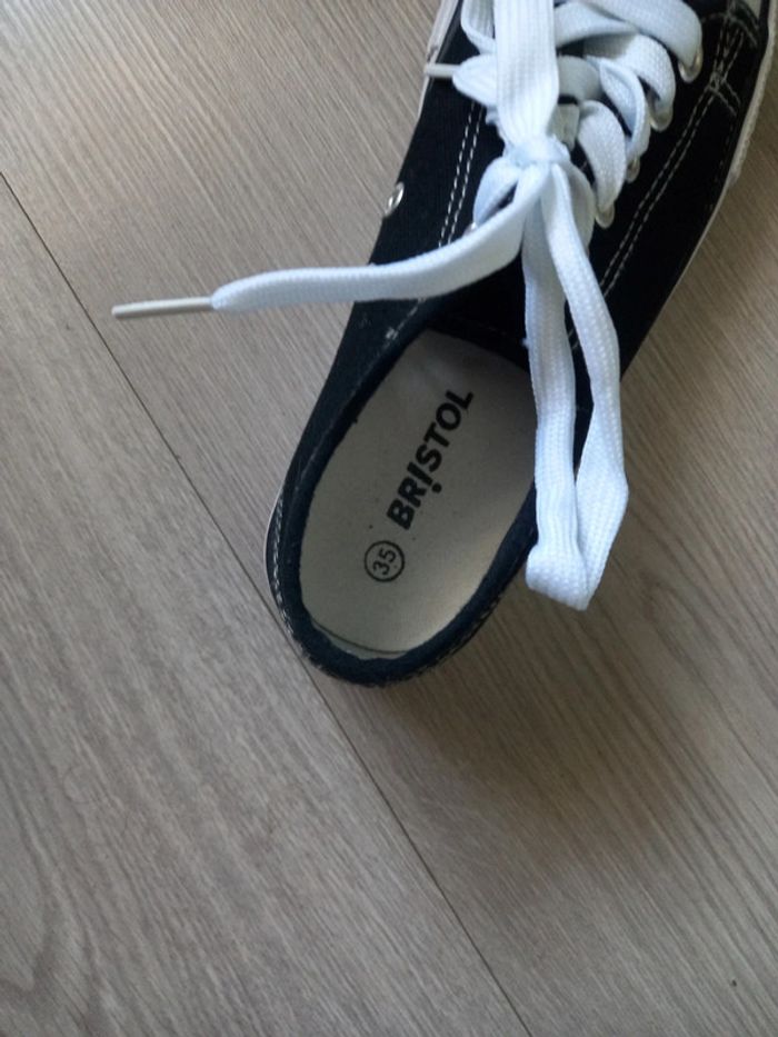 Baskets en toile style converse - photo numéro 3