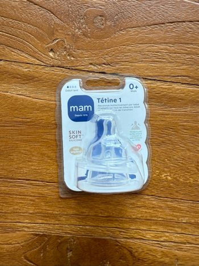 Tétine mam neuve
