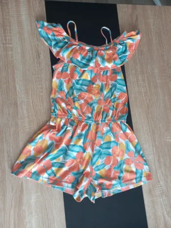 Combi short fille 10 ans