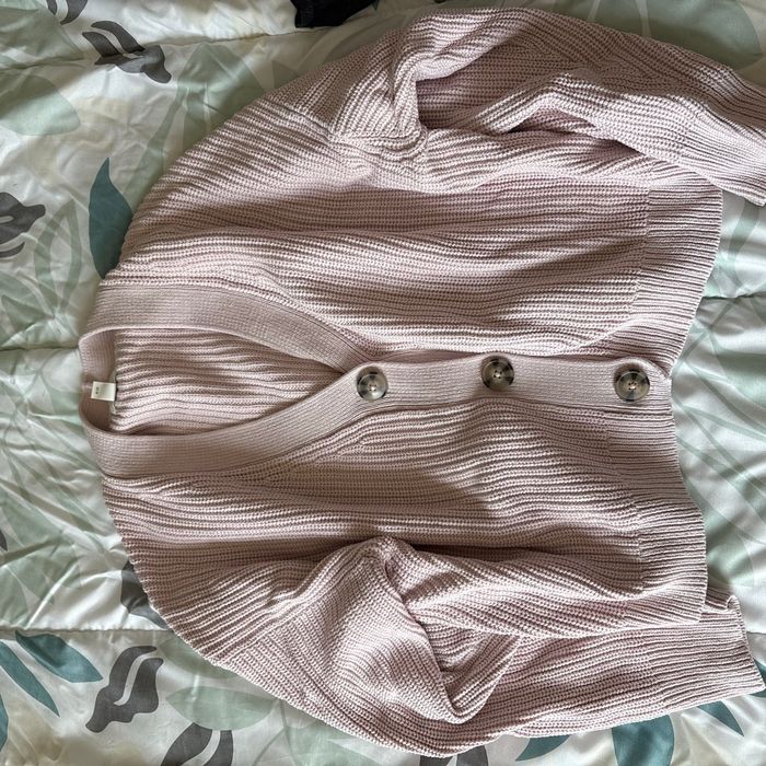Gilet rose pale
