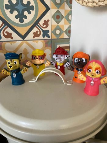 Figurines pat patrouille paw patrol marionnettes doigt