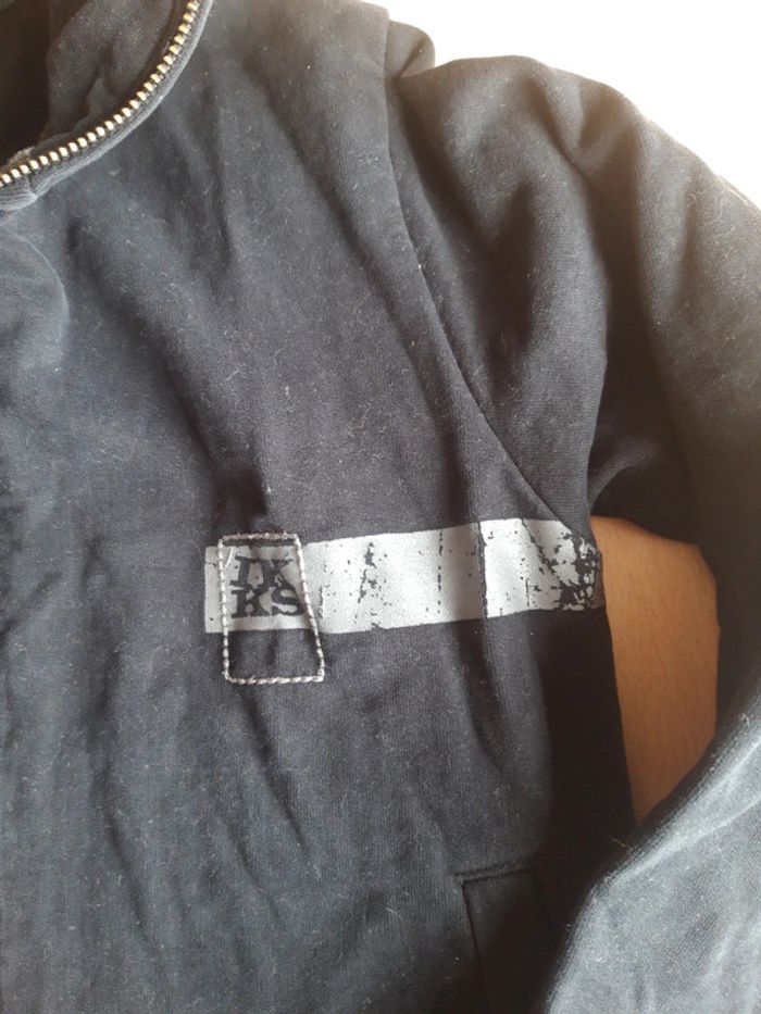 Gilet façon sweatshirt ikks 8 ans - photo numéro 3