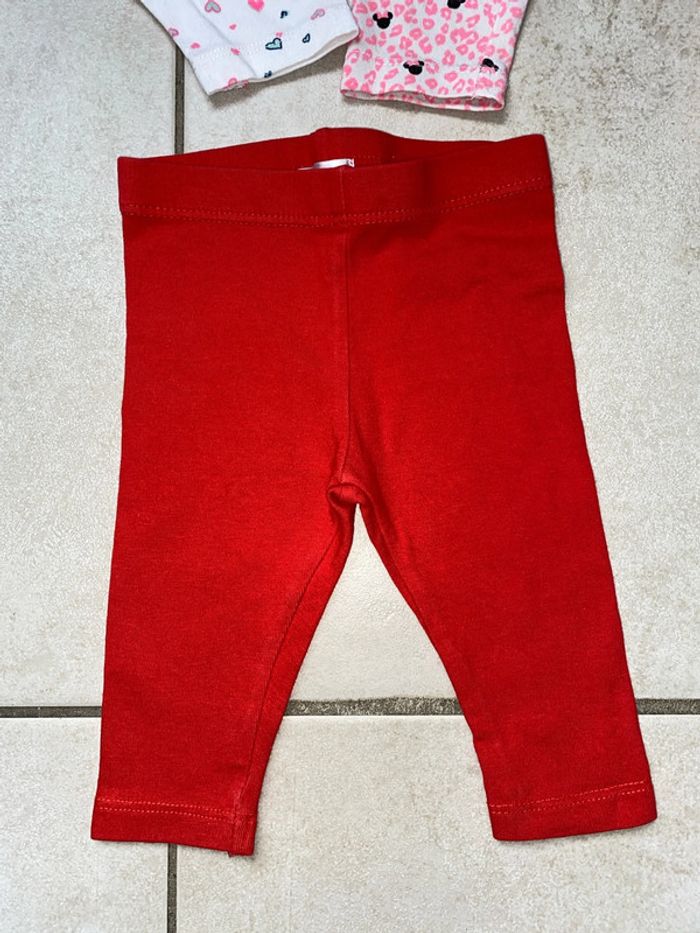 Lot 3 leggings 1/3 mois - photo numéro 2