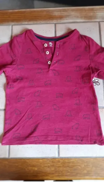 Tee-shirt ML Kiabi 3 ans