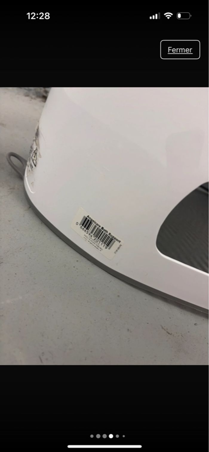 Lot transat de bain et fauteuil de bain - photo numéro 2