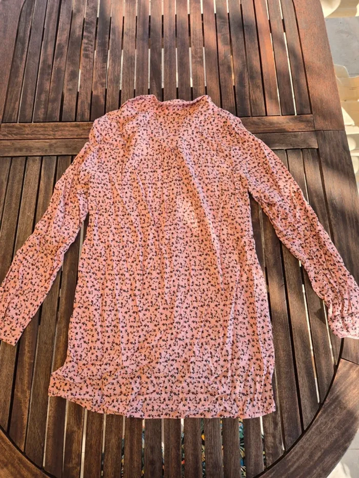 Blouse fleurie asymetrique ICHI T.38 - photo numéro 4