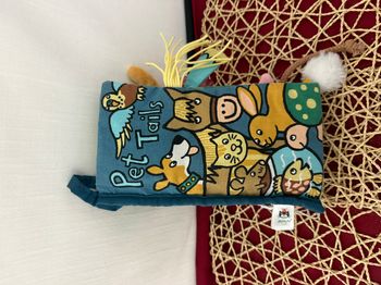 Jellycat Livres pour bébé en tissu doux