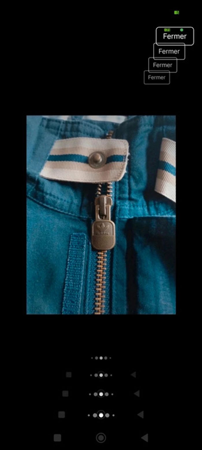 Veste blouson Harrington gilet zippé homme Adidas x Porsche design rétro vintage ancien taille XS - photo numéro 6