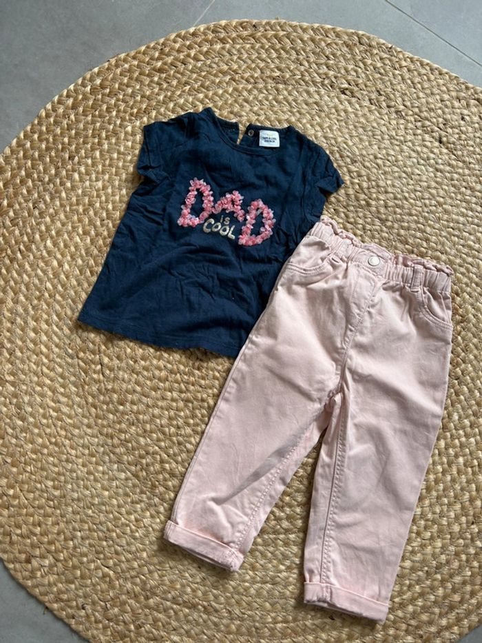 Ensemble tee shirt et pantalon TAO