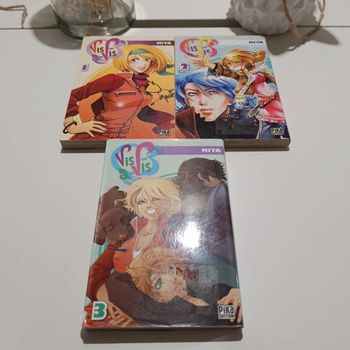 Manga vis à vis tomes 1 à 3