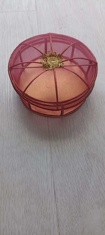 Petite boite rangement vide poches bijoux