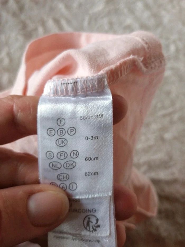 Tee shirt tunique chemise manches longues tulle Fille 3 mois Vertbaudet - photo numéro 8