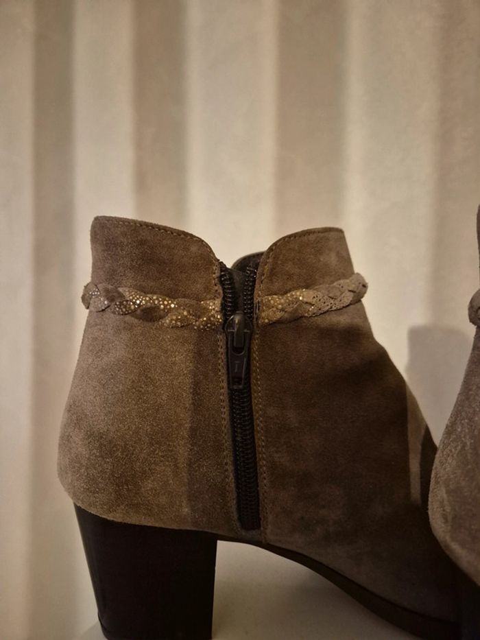 Bottines Marron femme taille 40 - photo numéro 5