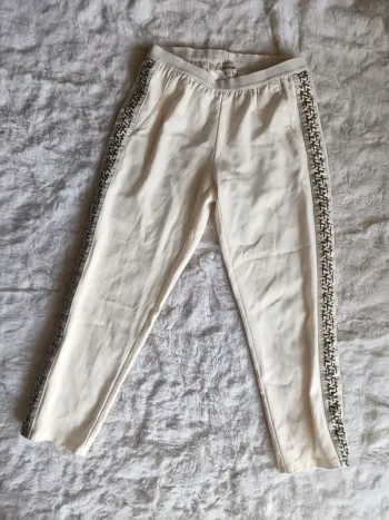 Pantalon court chino bandes siglées Zadig et Voltaire t.36
