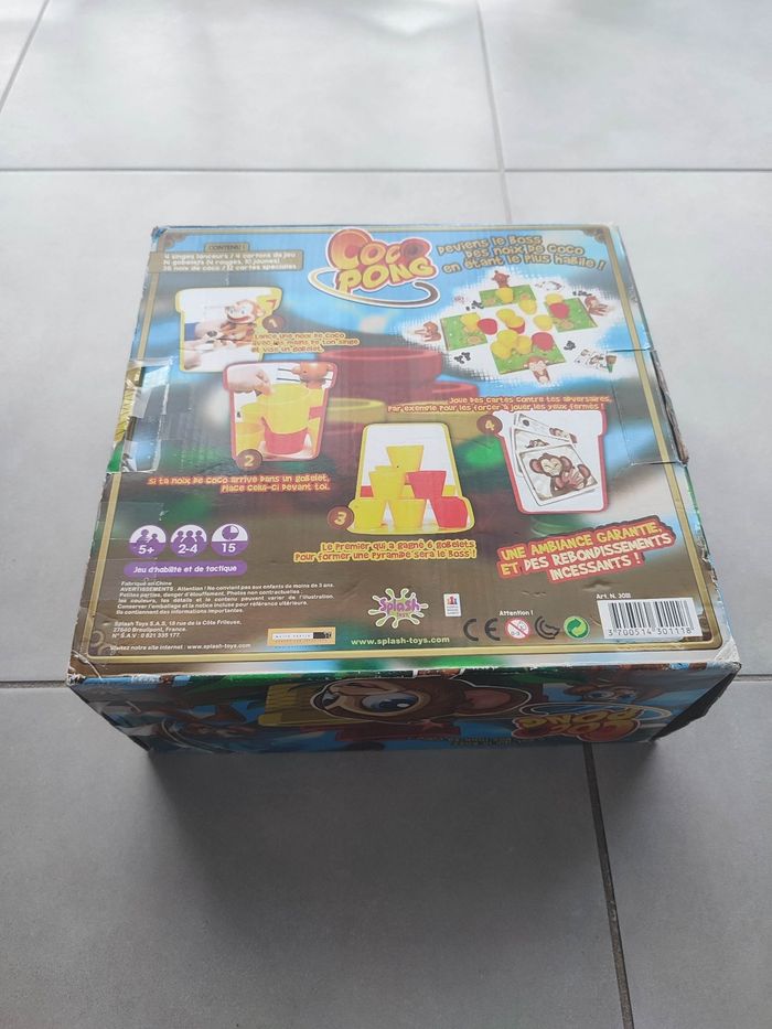 Jeu coco pong splash toys - photo numéro 2