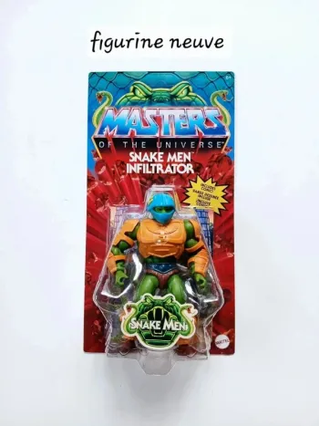 Figurine Snake Men Infiltrator Masters of the Universe Origins Mattel 14 cm
