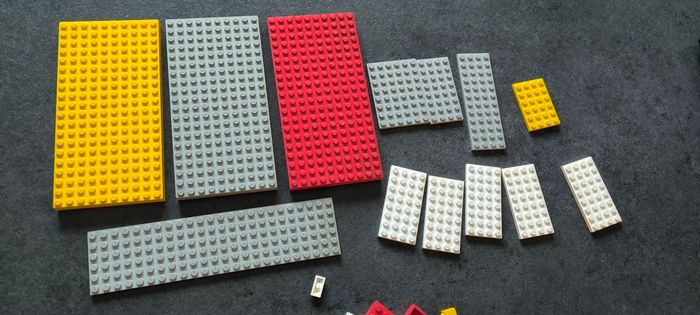 Lot de briques Lego ancienne - photo numéro 2