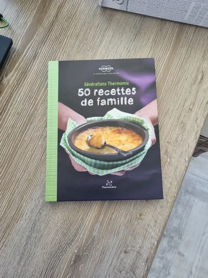 Livre Thermomix 50 recettes de famille