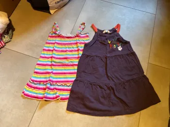 Lot de 2 robes d’été, 3-4 ans