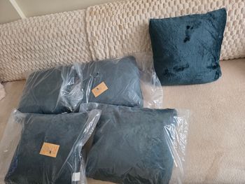 Lots de coussins 40x40 neuf