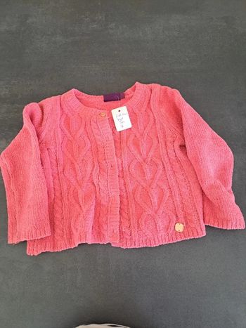 gilet rose sergent major 86cm