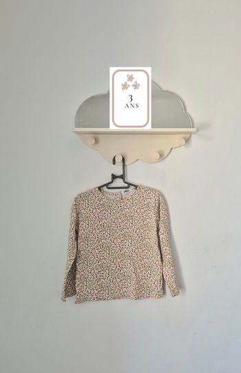 Tee-shirt fleuries * Gémo *