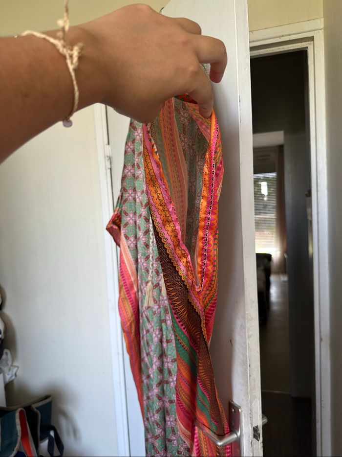 Robe caftan avec pompom taille unique femme - photo numéro 4