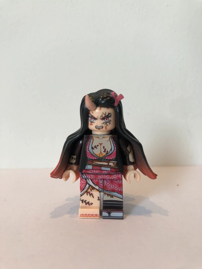 Figurine type lego Démon Slayer