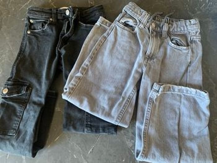 Lot jean Zara 7 ans fille