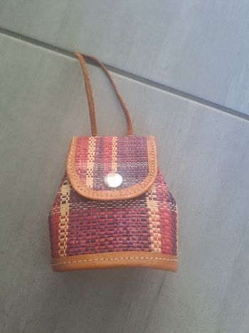 Porte monnaie Bourse en raphia