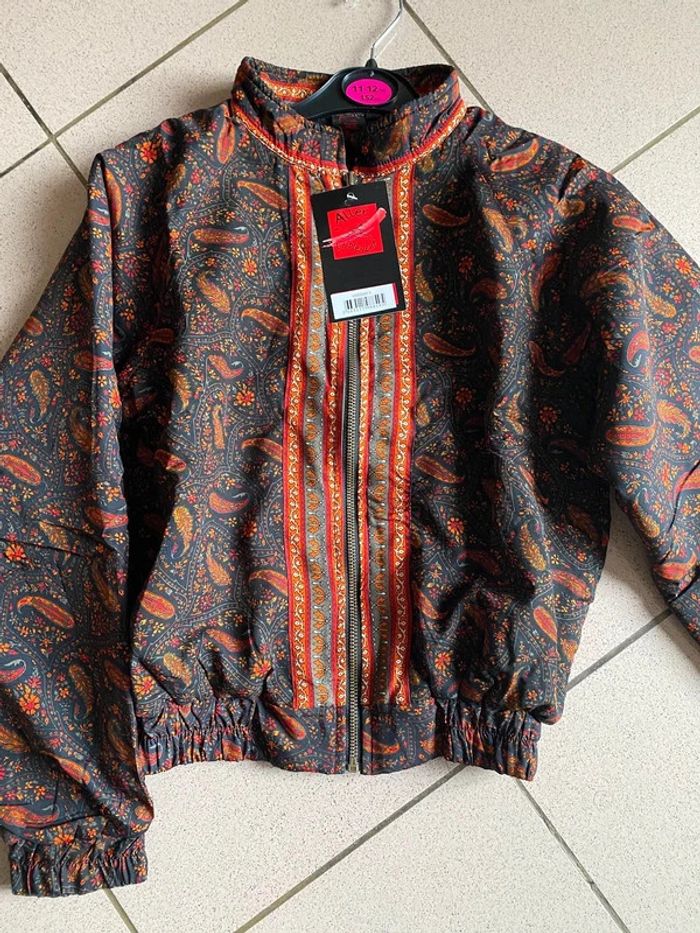 Veste Bombers intérieur doublé polaire Aller simplement taille S XS Neuf - photo numéro 7