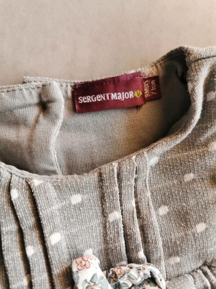 Robe hiver sergent major manches longues 9 mois - photo numéro 2