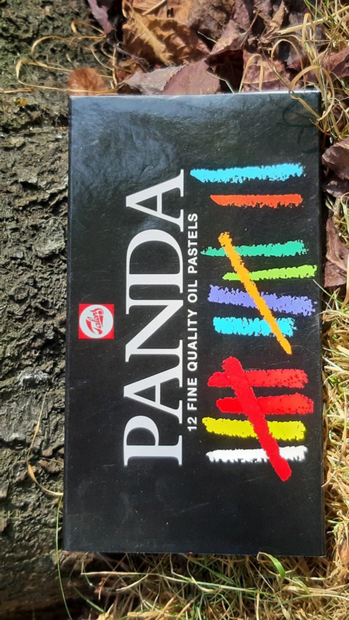12 Pastels Talens Panda - photo numéro 2