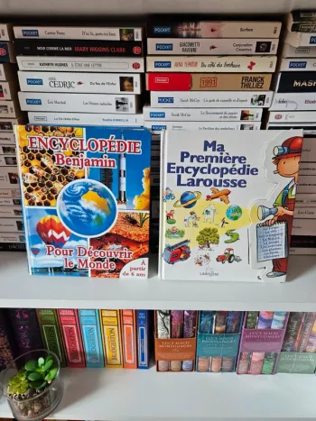 Lot 2 encyclopédies enfant
